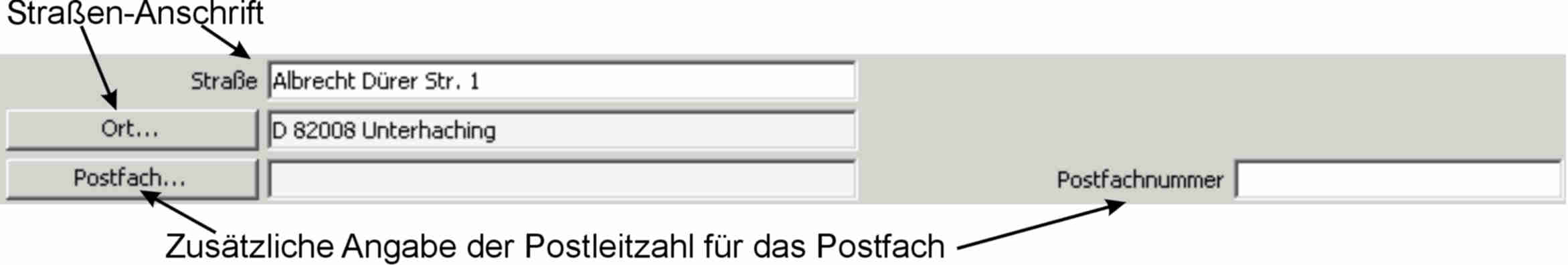 postfach postleitzahl  u2013 tracking support